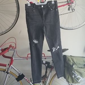 Abercrombie & Fitch high rise super skinny jeans